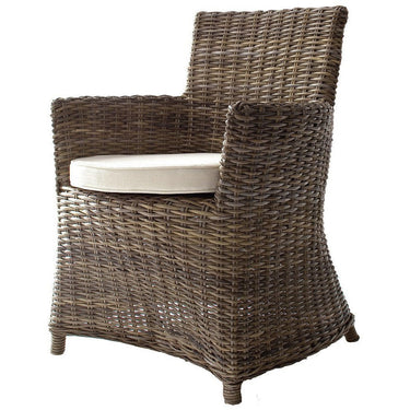 NovaSolo Wickerworks CR27 Bishop Dining Chair with cushion (2 units / ship unit) Chair NovaSolo